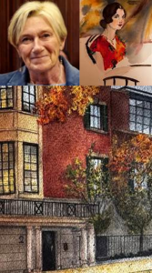 FRANCOISE BERTIEAUX STELT TENTOON ... EN GEEFT AQUARELCURSUSSEN